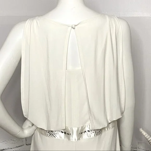 Ivory Bejewelled Jessica / Sears Midi Dress - Picture 7 of 12